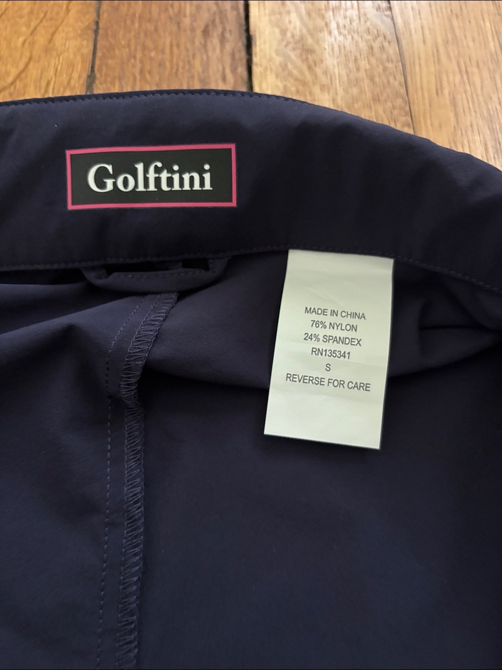 Golftini ⛳️ Women's Navy Full-Zip Performance Jacket NWT - Picture 8 of 9